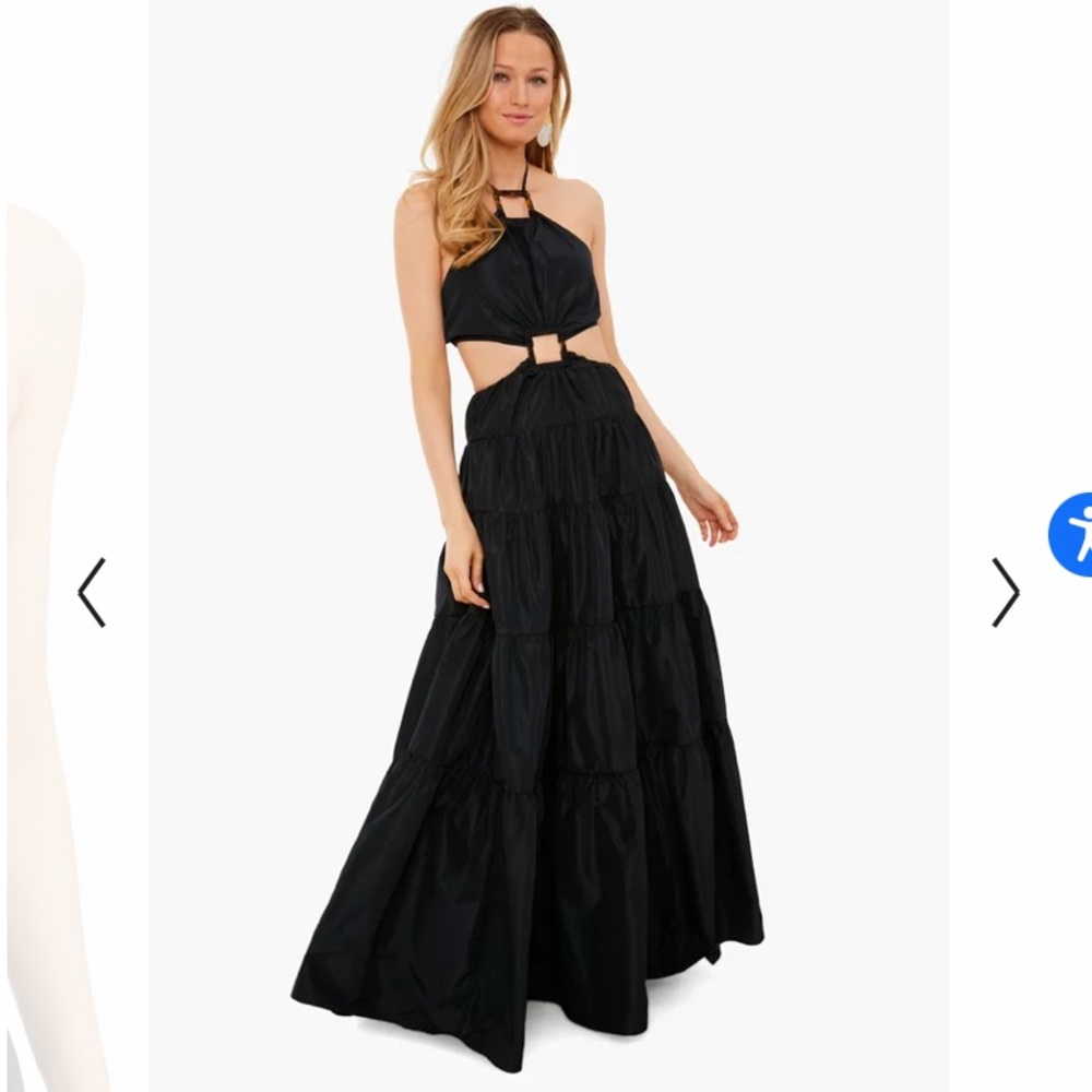 STAUD Black Dome Dress Size XS